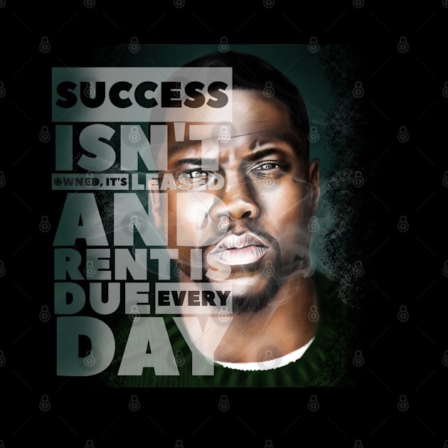 Kevin Hart Success by SAN ART STUDIO 