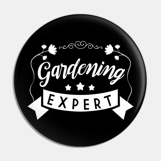 Gardening Theme: Gardening Expert Pin by jazzworldquest