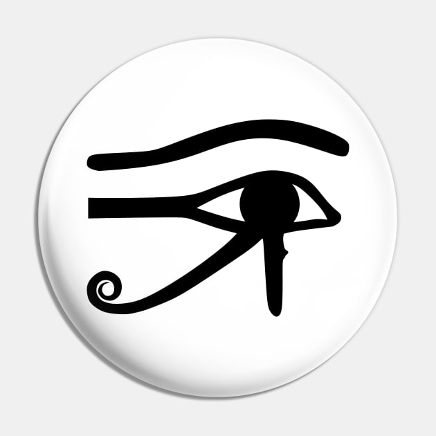 Eye of Ra Pin by colorsplash