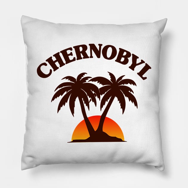 Chernobyl Pillow by sqwear