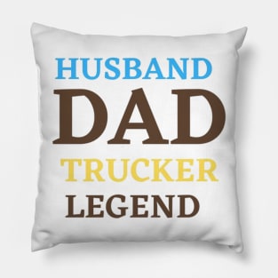 Trucker dad Pillow