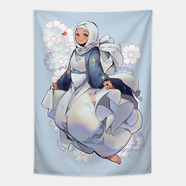 Anime Hijab Stickers for Sale