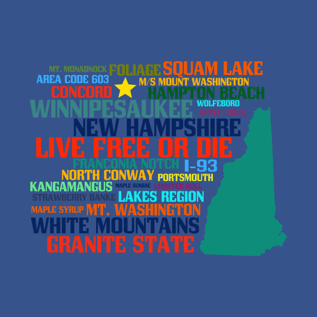 Discover New Hampshire Native - New Hampshire - T-Shirt