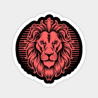 Lion Head Magnet