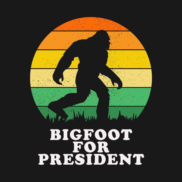 Bigfoot For President 2024 by narekmug