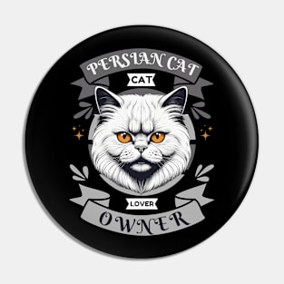 Persian Cat Pin