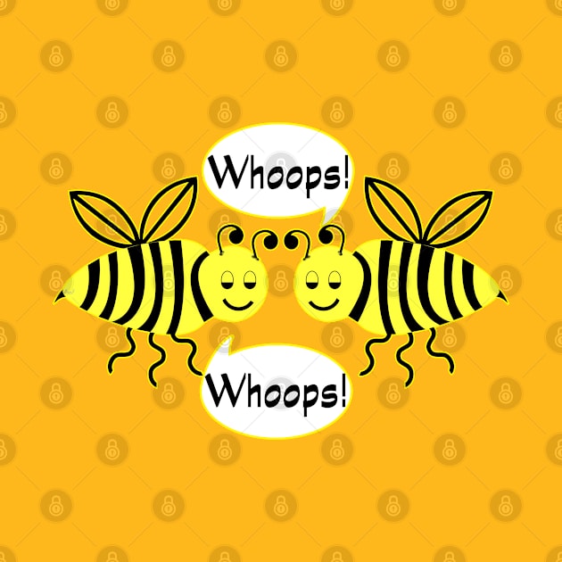 Whoops Bees by ellenaJ