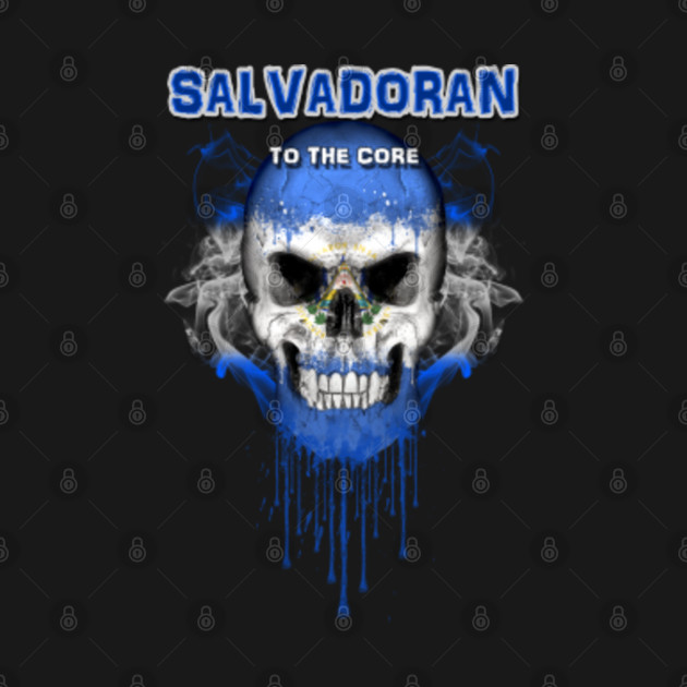 Disover To The Core Collection: El Salvador - El Salvador Flag - T-Shirt
