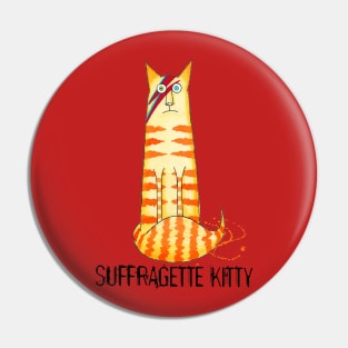 Suffragette Kitty Pin