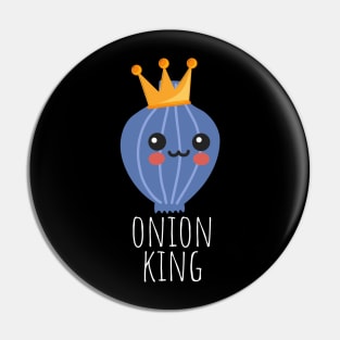 Onion King Cute Pin