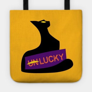 Black Lucky Cat - Witche's familiar Tote