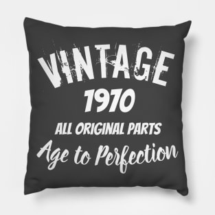 50th Birthday, 1970 all original parts, Birthday gift idea Pillow