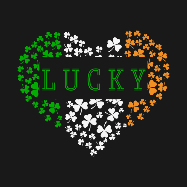Lucky St. Patrick's Day Heart by OspreyElliottDesigns