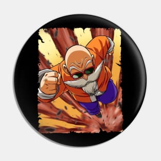 MASTER ROSHI MERCH VTG Pin