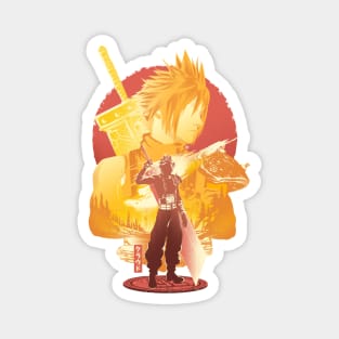 Mercenary Soldier Cloud Magnet