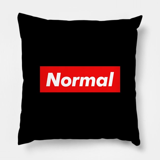Normal Pillow by monkeyflip