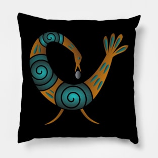 Sankofa Bird Symbol Pillow