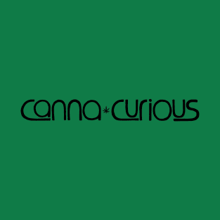 Canna Curious (black) T-Shirt