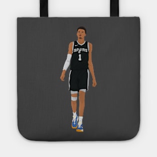 Victor Wembanyama Digital Illustration Tote