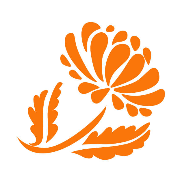 November Chrysanthemum symbol by CloudyGlow