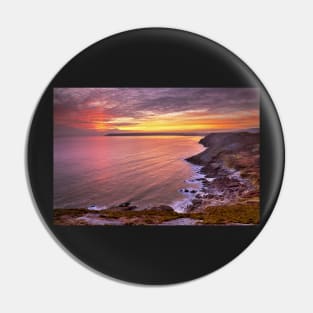 Foxslade Sunset, Gower Pin