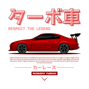 Red JDM S15 S Chassis Legend T-Shirt