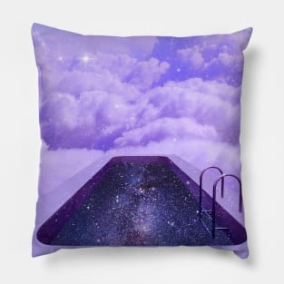 Swimming In The Stars Pillow