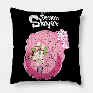 DEMON SLAYER: LOVE PILLAR MITSURI KANROJI (GRUNGE STYLE) Pillow