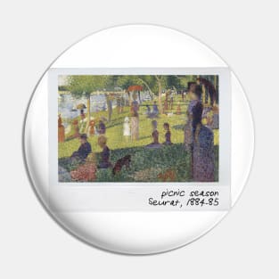 seurat - picnic time Pin