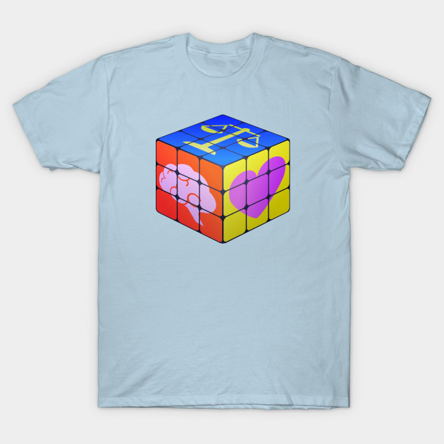 Disover Human Nature Cube - Rubiks - T-Shirt