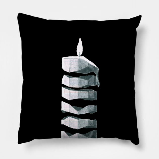 Separated Candle Pillow by blackemperor