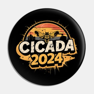 "Cicada 2024"Awakening,Antique style,Tee Pin