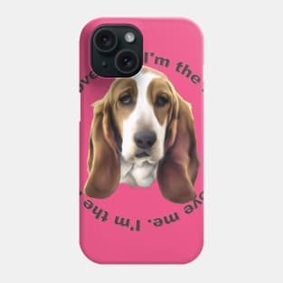 Adorable Basset Hound Dog Phone Case