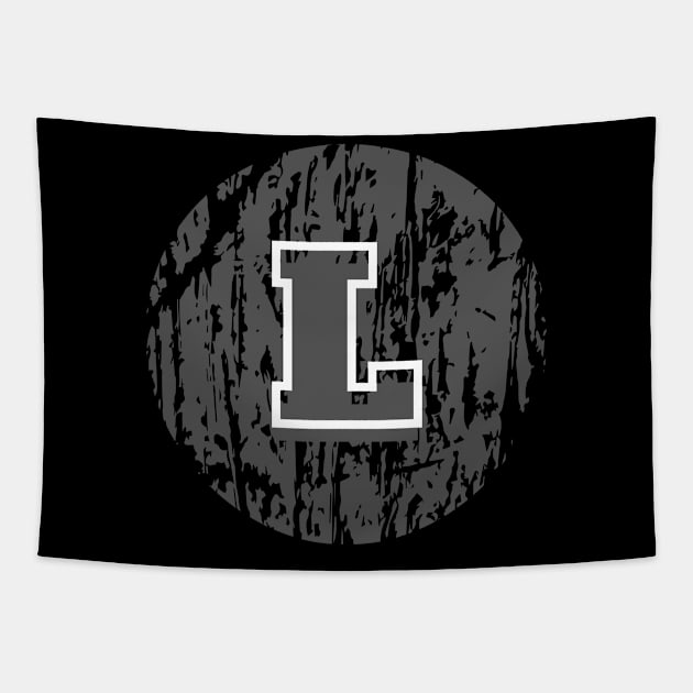 Letter L Tapestry by Rahmat kurnia