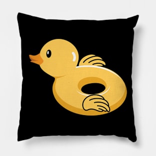 Summer Kawaii Duck Swim Float Pillow