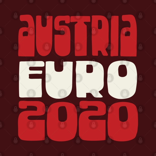 Austria / Euro 2020 Football Fan Design by DankFutura