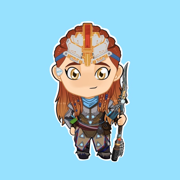 Aloy Horizon Forbidden West by dragonlord19