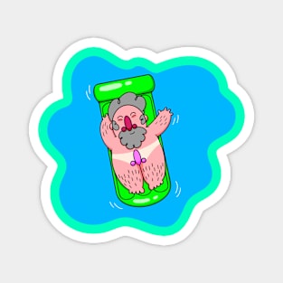 Green Lilo Magnet