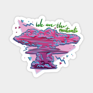 Pretty in Pink Fallout Magnet