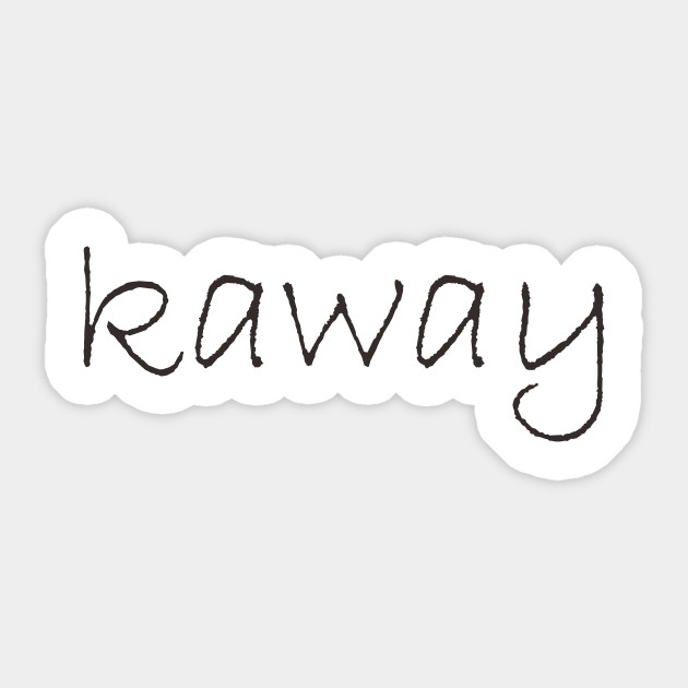 Kaway Lampung Indonesia Kawaii Cutekawai Lampung Sticker Teepublic