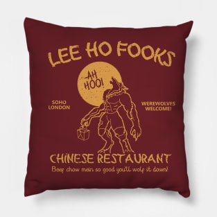 Lee Ho Fooks Chinese Restaurant Pillow