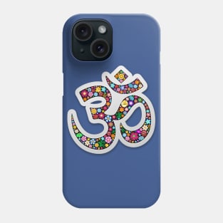 Namaste Yoga Floral Symbol Phone Case