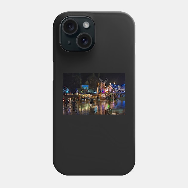 Cardiff at Christmas Phone Case by RJDowns