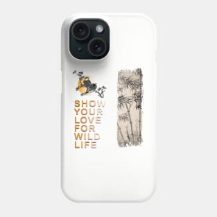 Show your love for wildlife Phone Case