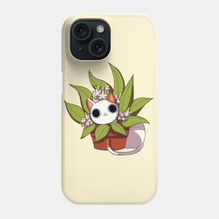 Cat in a Plant Phone Case