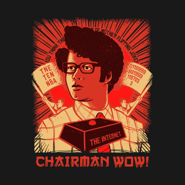 It Crowd Chairman Wow Maurice Moss It Crowd T Shirt Teepublic 