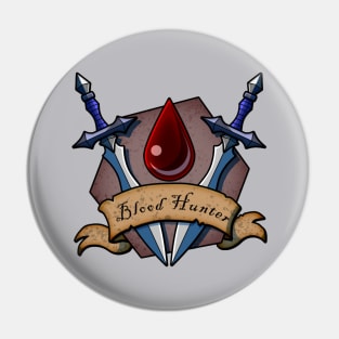 Blood Hunter Logo Pin