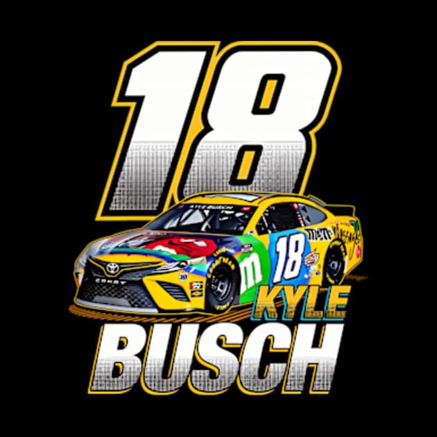 Kyle Busch 18 by binchudala