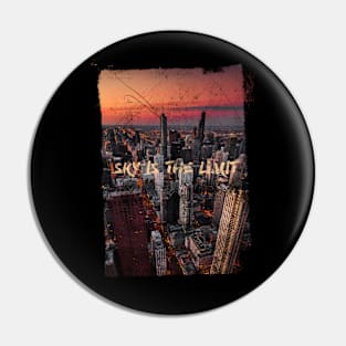 Sky is the Limit Pin