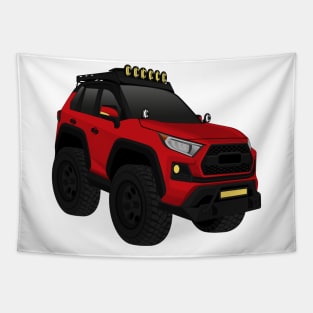 Runner mini Red Tapestry